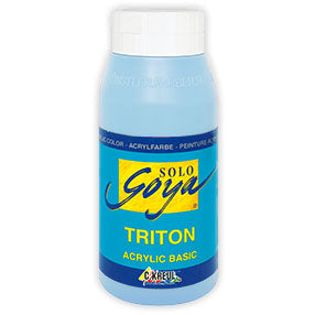 Culori acrilice Solo Goya Triton 750 ml - Light Sky Blue