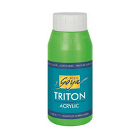 Culori acrilice Solo Goya Triton 750 ml - Verde Fluorescent