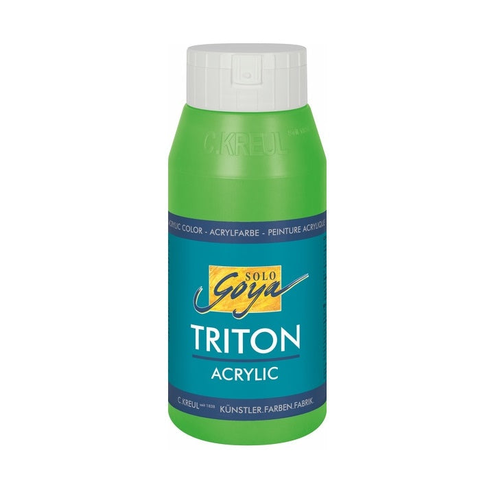 Culori acrilice Solo Goya Triton 750 ml - Verde Fluorescent