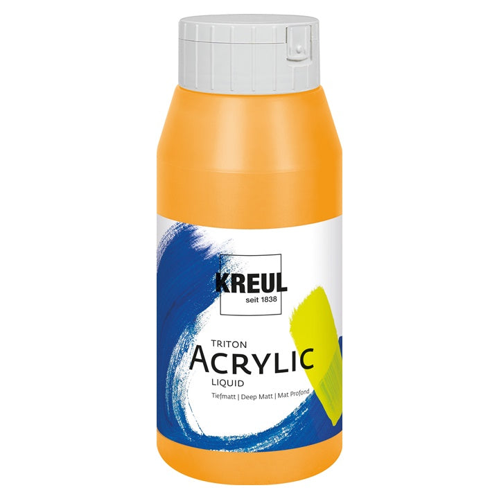 Culori acrilice Solo Goya Triton 750 ml - Galben indian