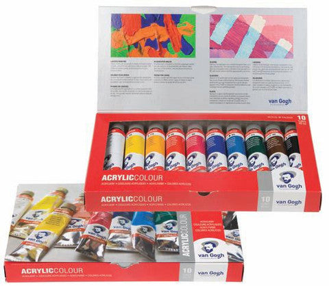 culori acrilice van gogh set 10x40ml ro rtl22820510