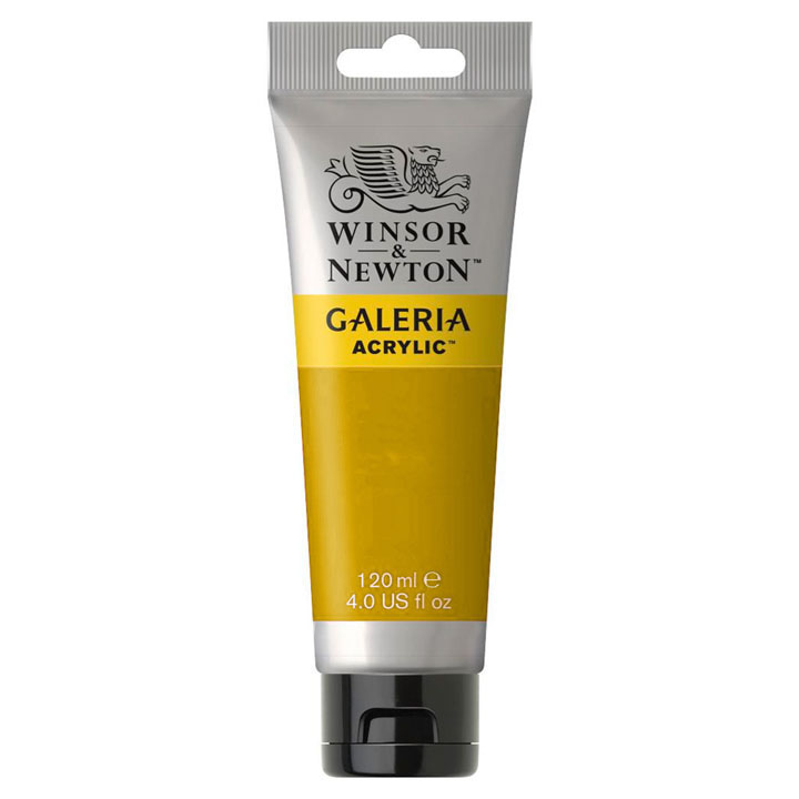 Culori acrilice Winsor & Newton Galeria 120 ml - Galben Cadmiu Mediu (Nuanță)