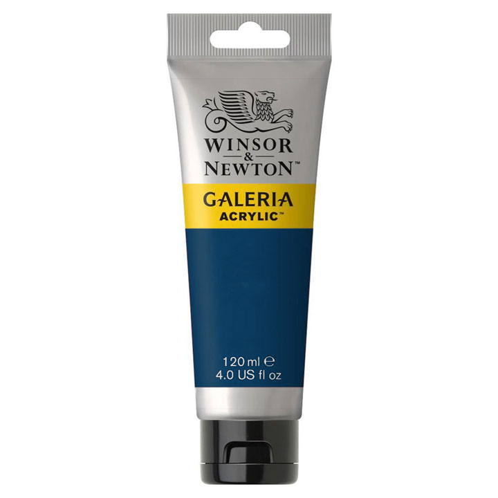 Culori acrilice Winsor & Newton Galeria 120 ml - Turcoaz închis