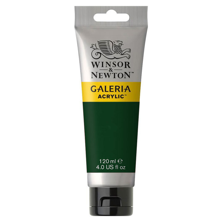Culori acrilice Winsor & Newton Galeria 120 ml - Verde sevă