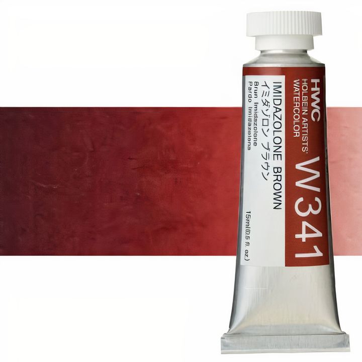 culori acuarela profesionale holbein artists 15 ml nuanțe de maro