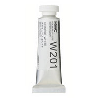 culori acuarele profesionale holbein artists 15 ml nuanțe de alb și negru