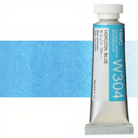 Culori acuarele profesionale Holbein Artists 15 ml | nuanțe de albastru