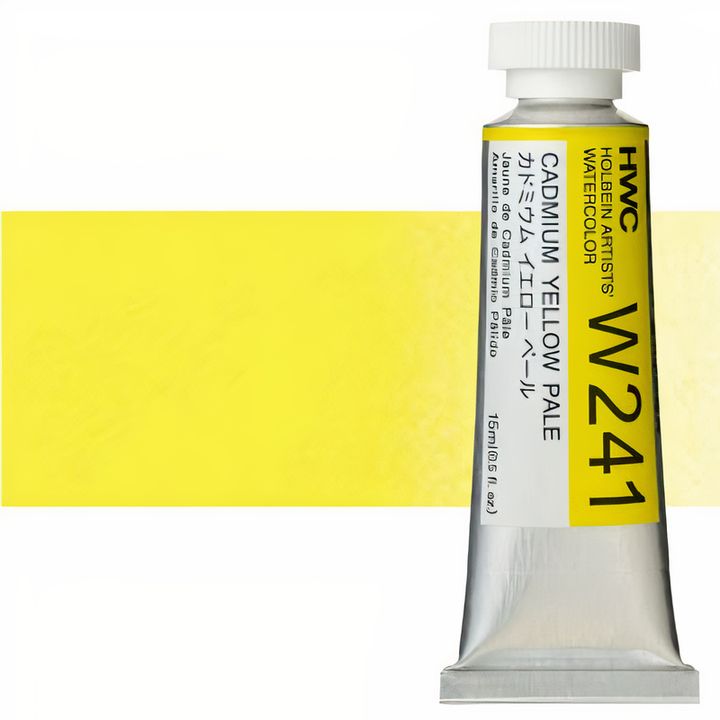 Culori acuarele profesionale Holbein Artists 15 ml | nuanțe de galben