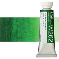 Culori acuarele profesionale Holbein Artists 15 ml | nuanțe de verde
