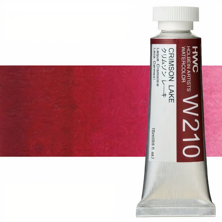 Culori acuarele profesionale Holbein Artists 15 ml | nuanțe de roșu