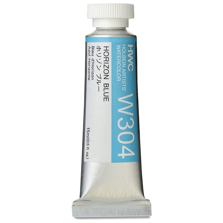 Culori acuarele profesionale Holbein Artists 15 ml | nuanțe de albastru