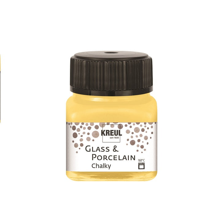 culori chalk pentru sticla si portelan kreul 20 ml ro krl166