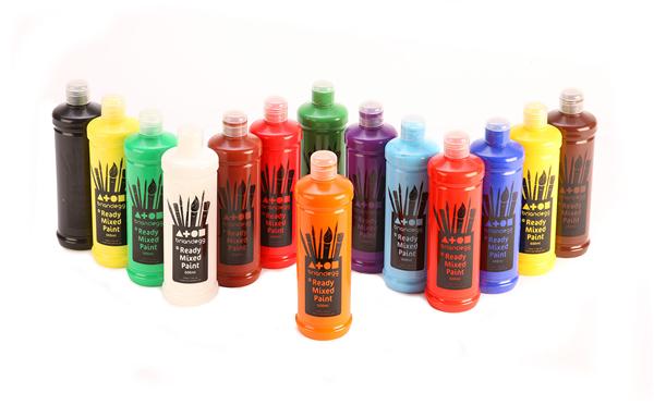 culori grafice brian clegg 600ml ready mixed paint negru ro brcfp600