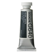 Culori guașă profesionale Holbein Artists 15 ml – alb perlat
