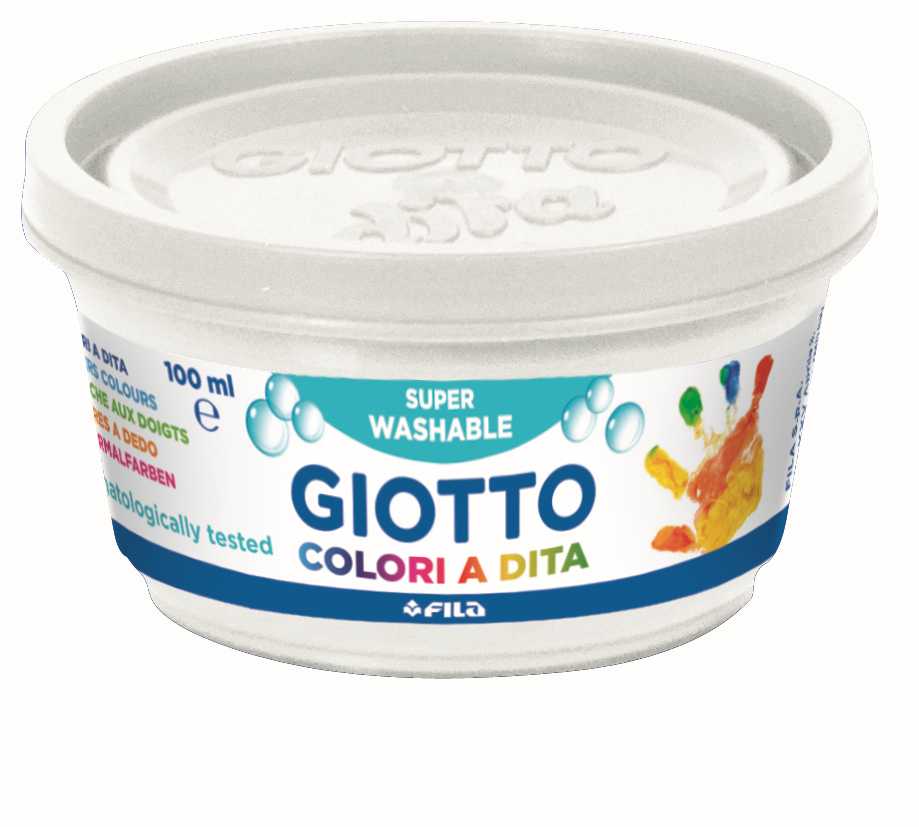 Culori pentru pictat cu degetele GIOTTO Be-Be 6 x 100 ml