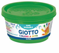 Culori pentru pictat cu degetele GIOTTO Be-Be 6 x 100 ml