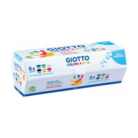 Culori pentru pictat cu degetele GIOTTO Be-Be 6 x 100 ml