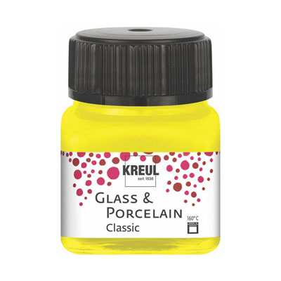 Culori pentru portelan HOBBY Line Porcelain Brillant 160° C - Canary Yellow