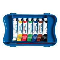 Culori tempera GIOTTO Extra Fine în tuburi cu pensulă