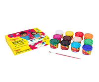 Culori tempera Jovi Premium 12 x 35 ml cu pensulă