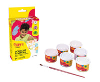 Culori tempera pastelate JOVI Premium 6 x 35 ml cu pensulă