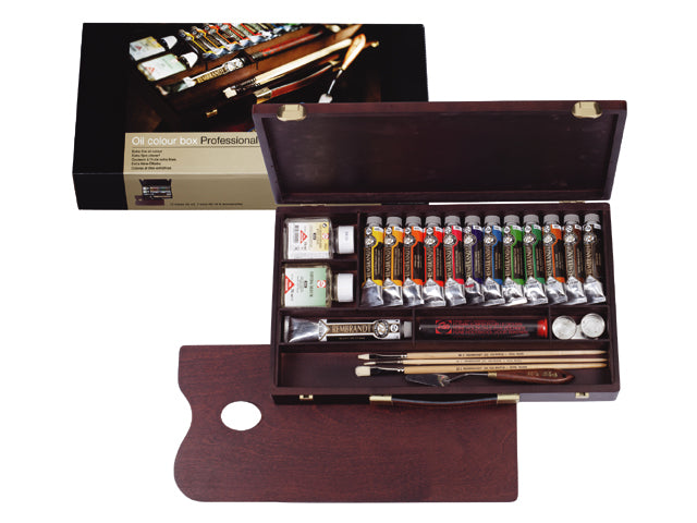 culori ulei rembrandt box professional ro rtl01840003