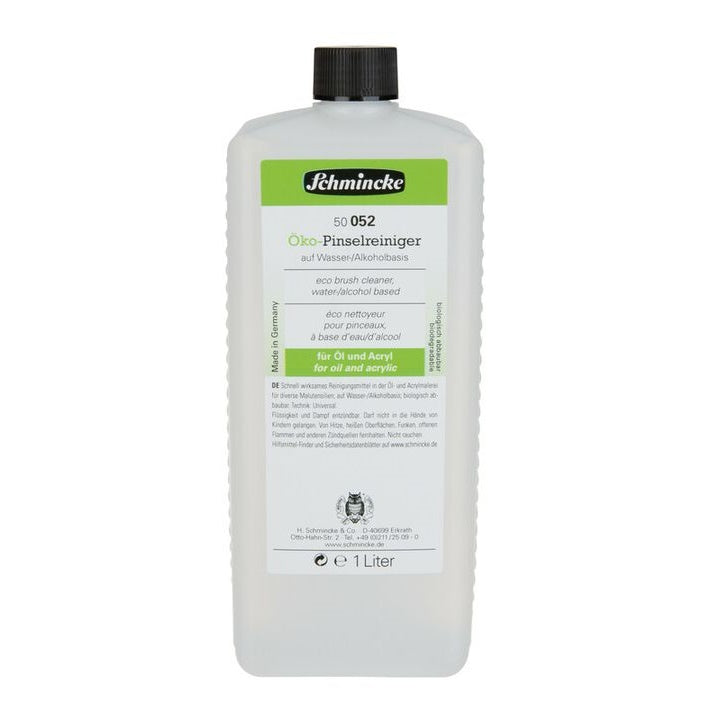 curațator ecologic de pensule schmincke pentru culori de ulei și acrilice diverse volume