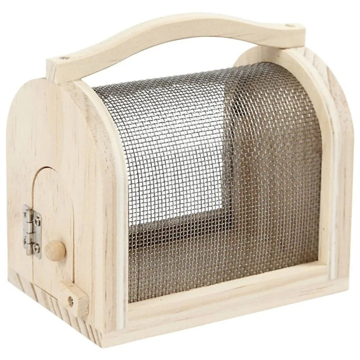 cusca de insecte din lemn cu plasa metalica ro cch57957