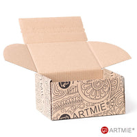 cutie de carton cu imprimeu artmie 10 buc ro artkrab