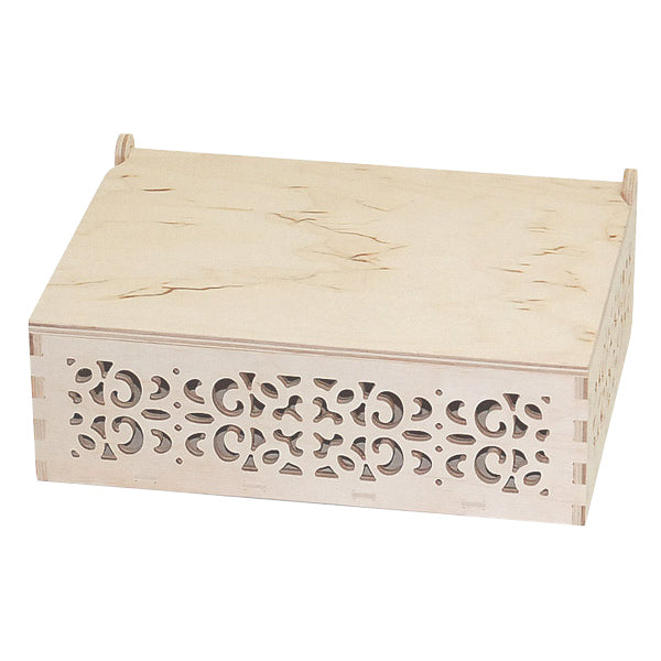 cutie din lemn cioplita 232x172x82 mm ro mxh3089