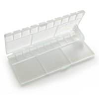 cutie din plastic pentru culori acuarele 10 recipiene pentru culoare ro rnschpp09