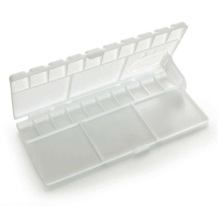 cutie din plastic pentru culori acuarele 10 recipiene pentru culoare ro rnschpp09