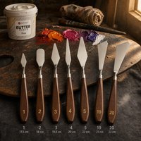Cuțit de pictură artistic – nr. 20 spatulă lată oblică (22 cm)