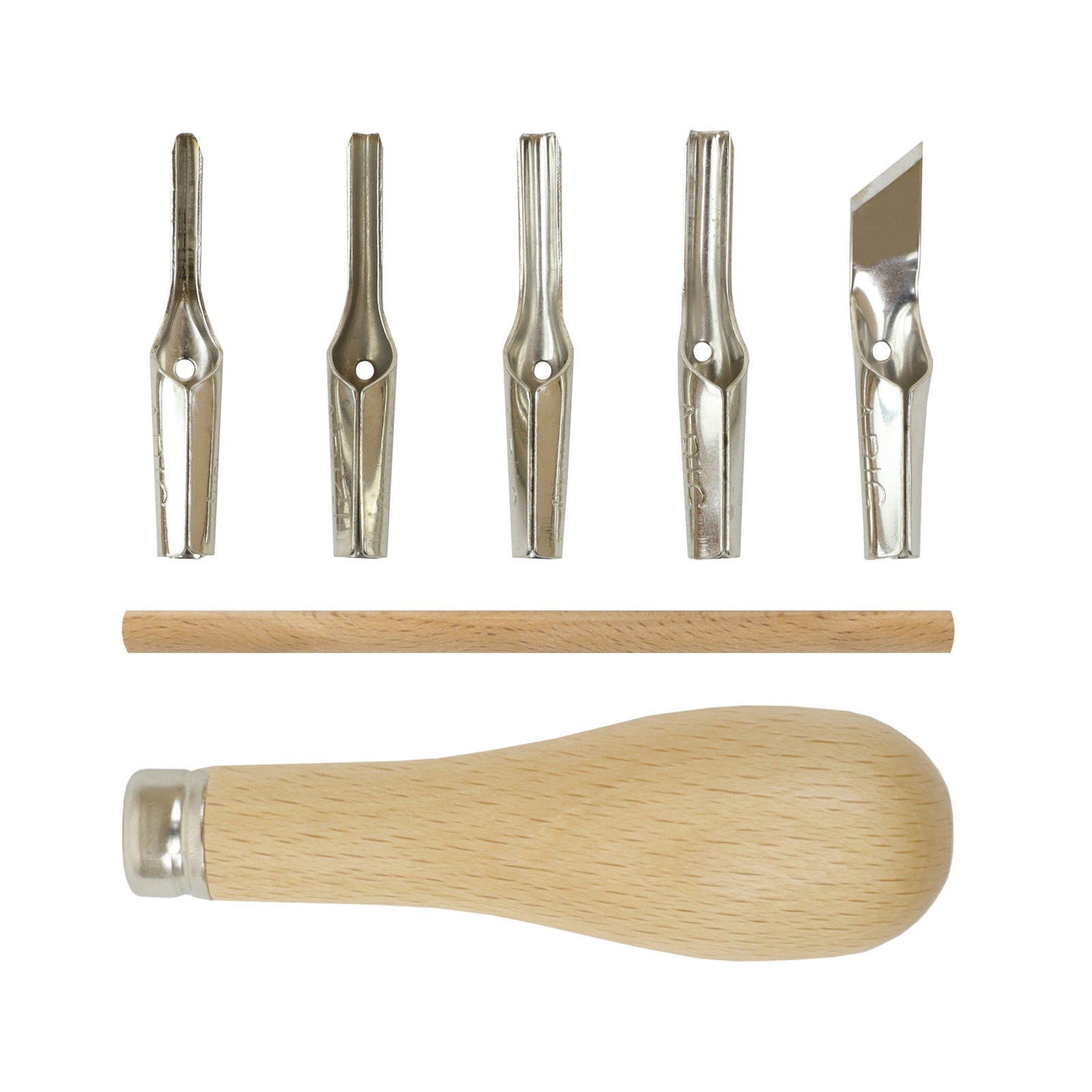 DALER ROWNEY Adigraf set profesional de dălți pentru linogravură 5 buc
