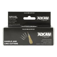 DALER ROWNEY Adigraf set profesional de dălți pentru linogravură 5 buc
