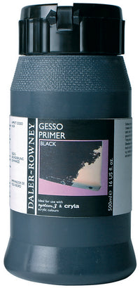 DALER ROWNEY D&R Artist gesso negru 500 ml