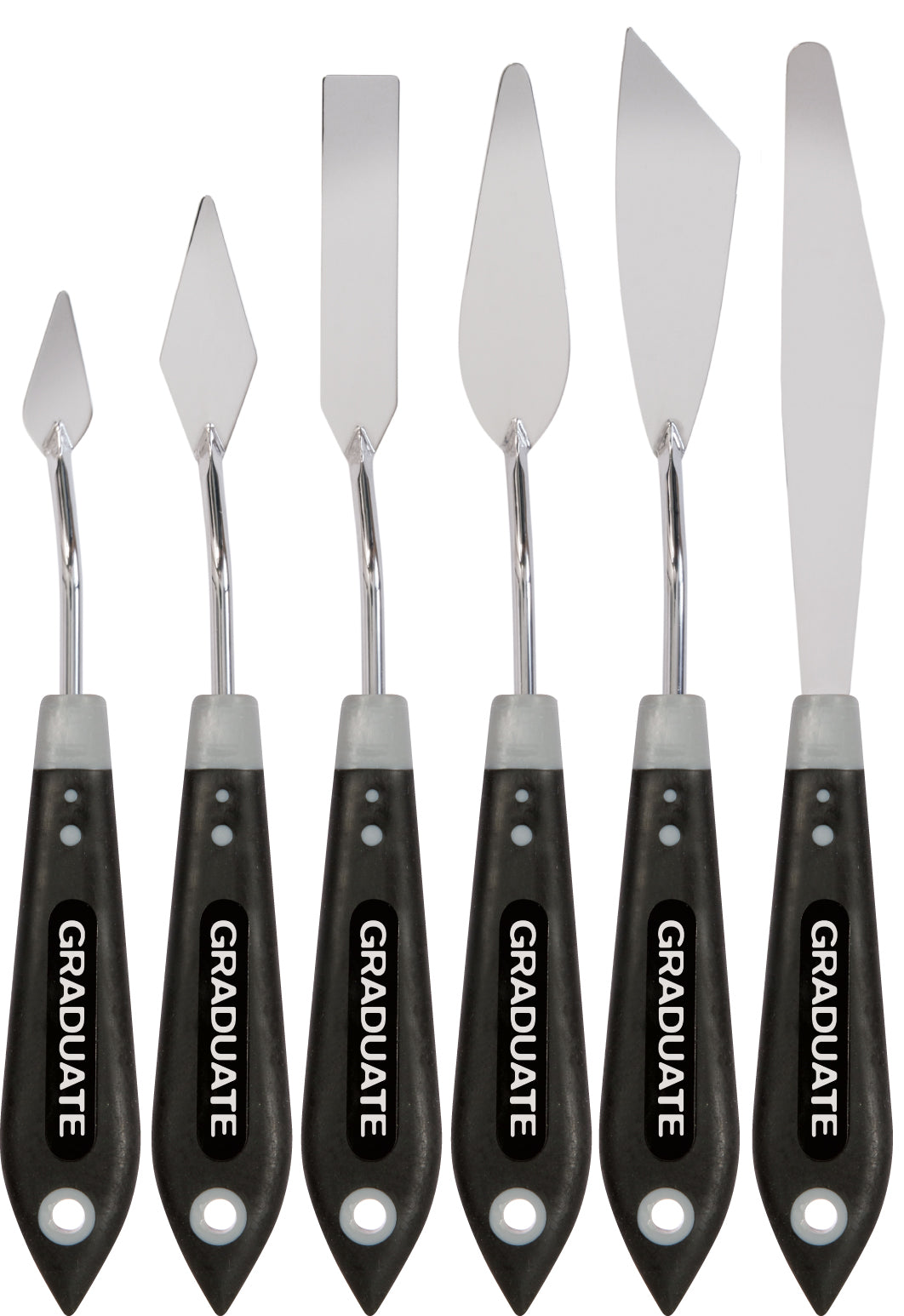 DALER ROWNEY Graduate set cuțite pentru pictură / spatule 6 buc