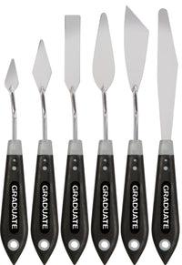 DALER ROWNEY Graduate set cuțite pentru pictură / spatule 6 buc