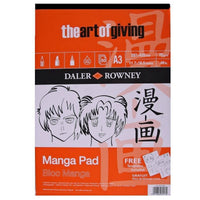 DALER ROWNEY Manga bloc pentru markere 70 g - 50 file, A3