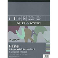 Hârtie pentru pastel DALER ROWNEY Murano Cool 40,6 x 30,5 cm, 160 g - 30 file