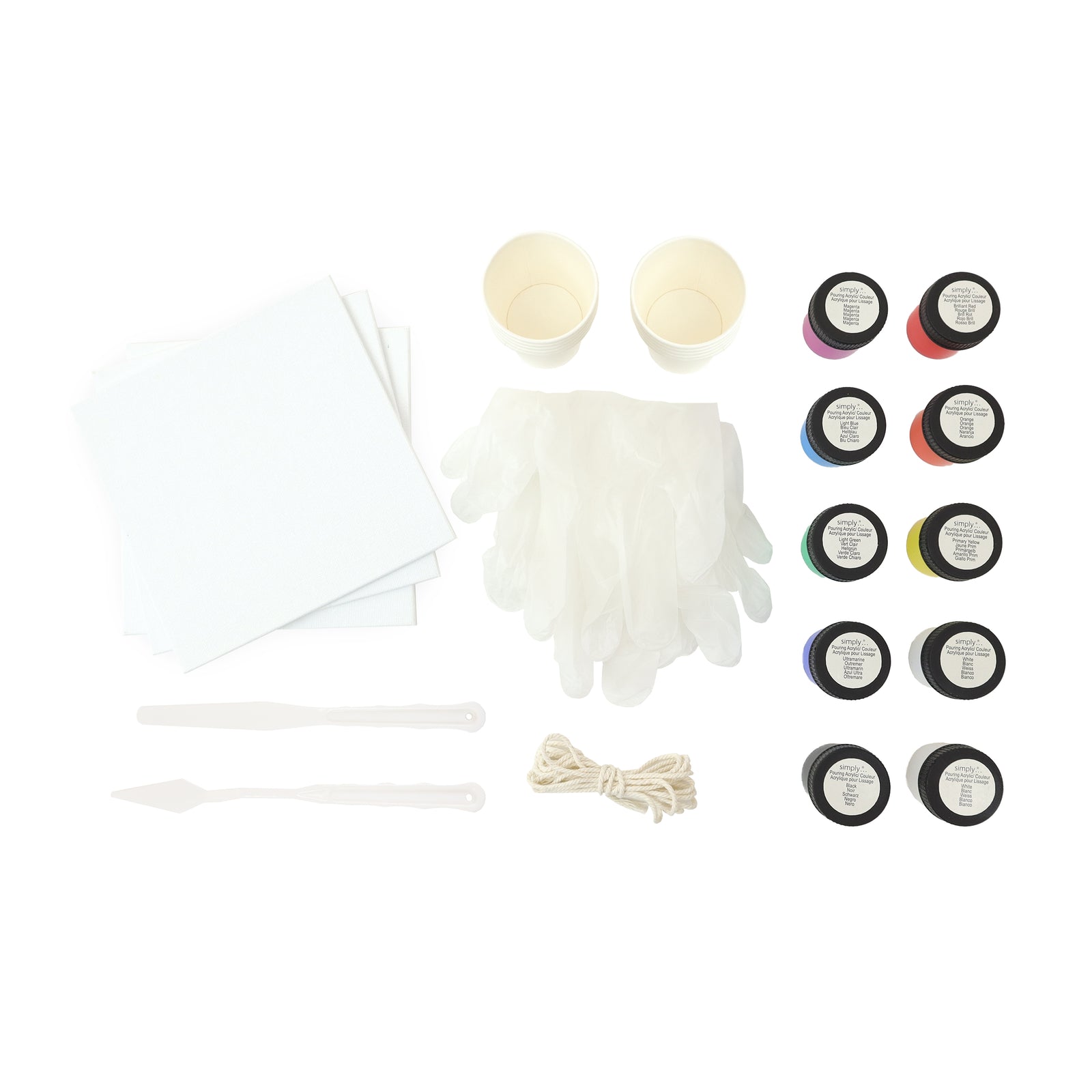 DALER ROWNEY D&R Simply set complet pentru pouring