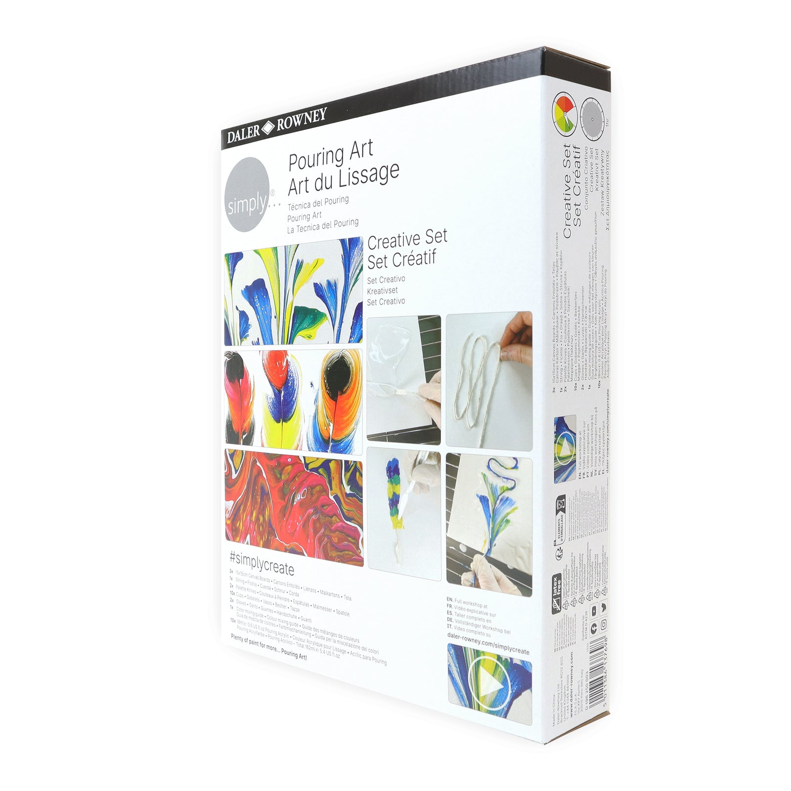 DALER ROWNEY D&R Simply set complet pentru pouring