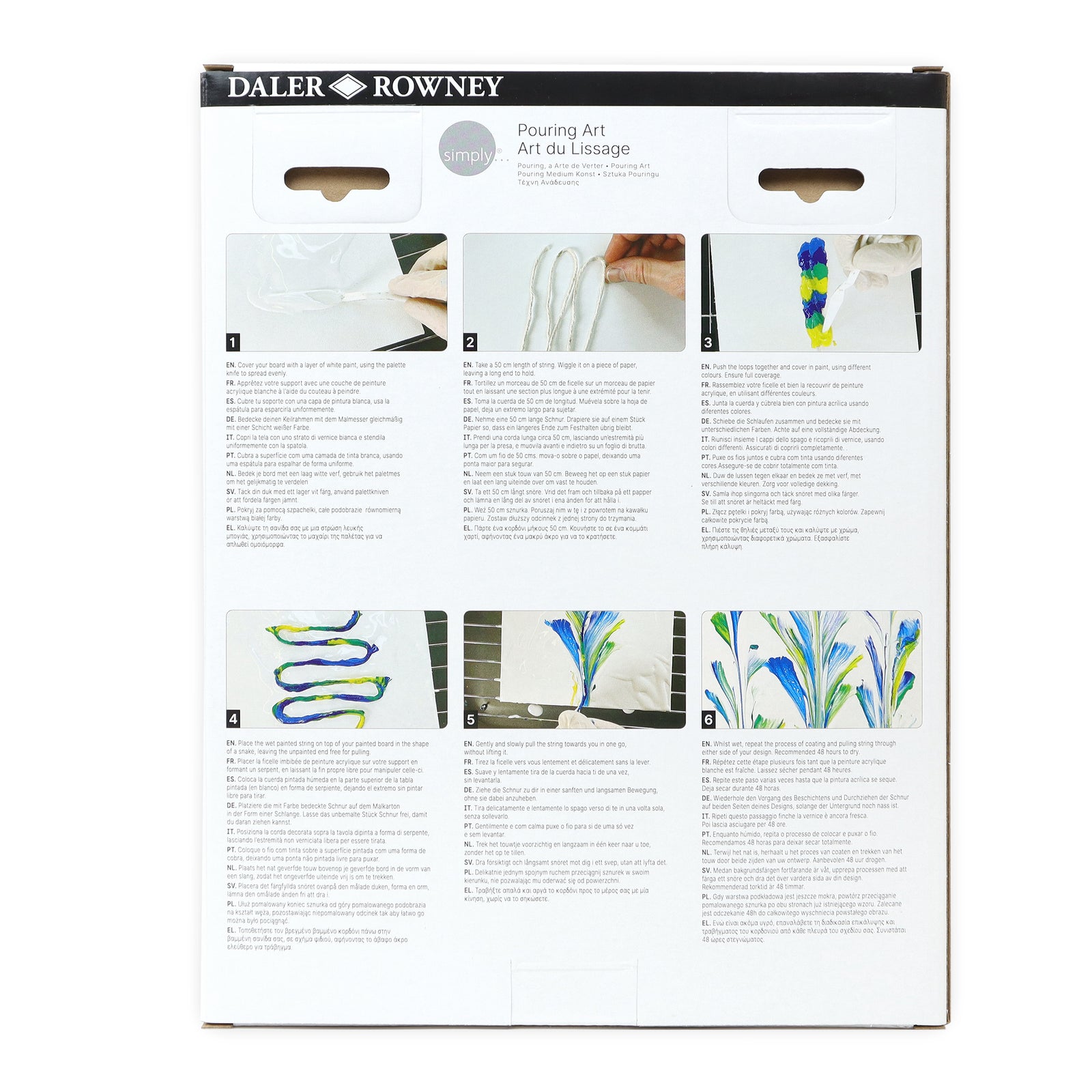 DALER ROWNEY D&R Simply set complet pentru pouring
