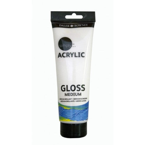 DALER ROWNEY D&R Simply mediu acrilic lucios 250 ml