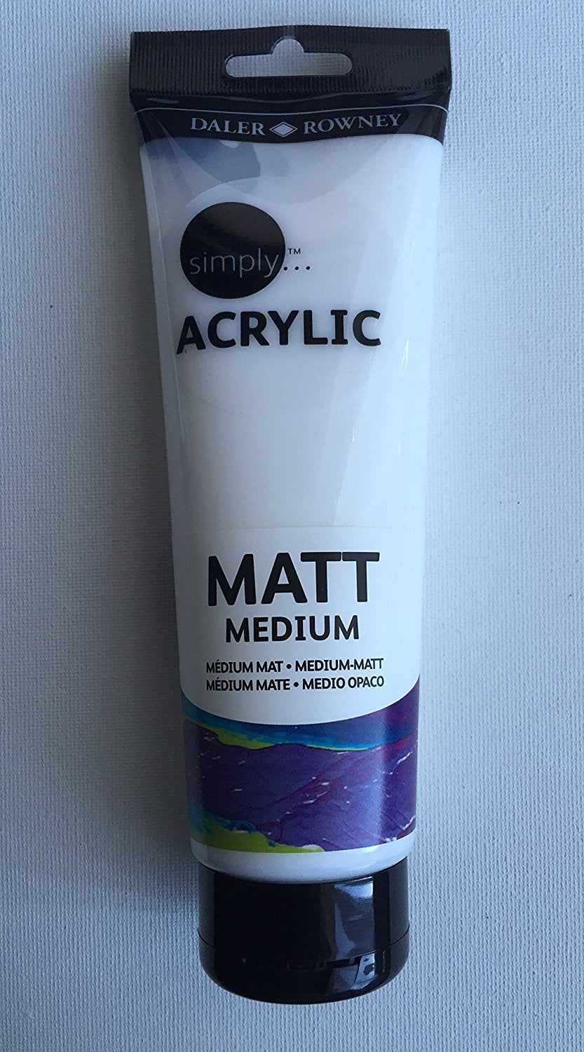 DALER ROWNEY Simply mediu acrilic mat 250 ml