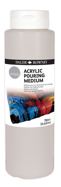 DALER ROWNEY D&R Simply mediu de pouring 750 ml