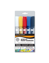 Set de markere acrilice DALER ROWNEY Simply 5 buc (2–3 mm)