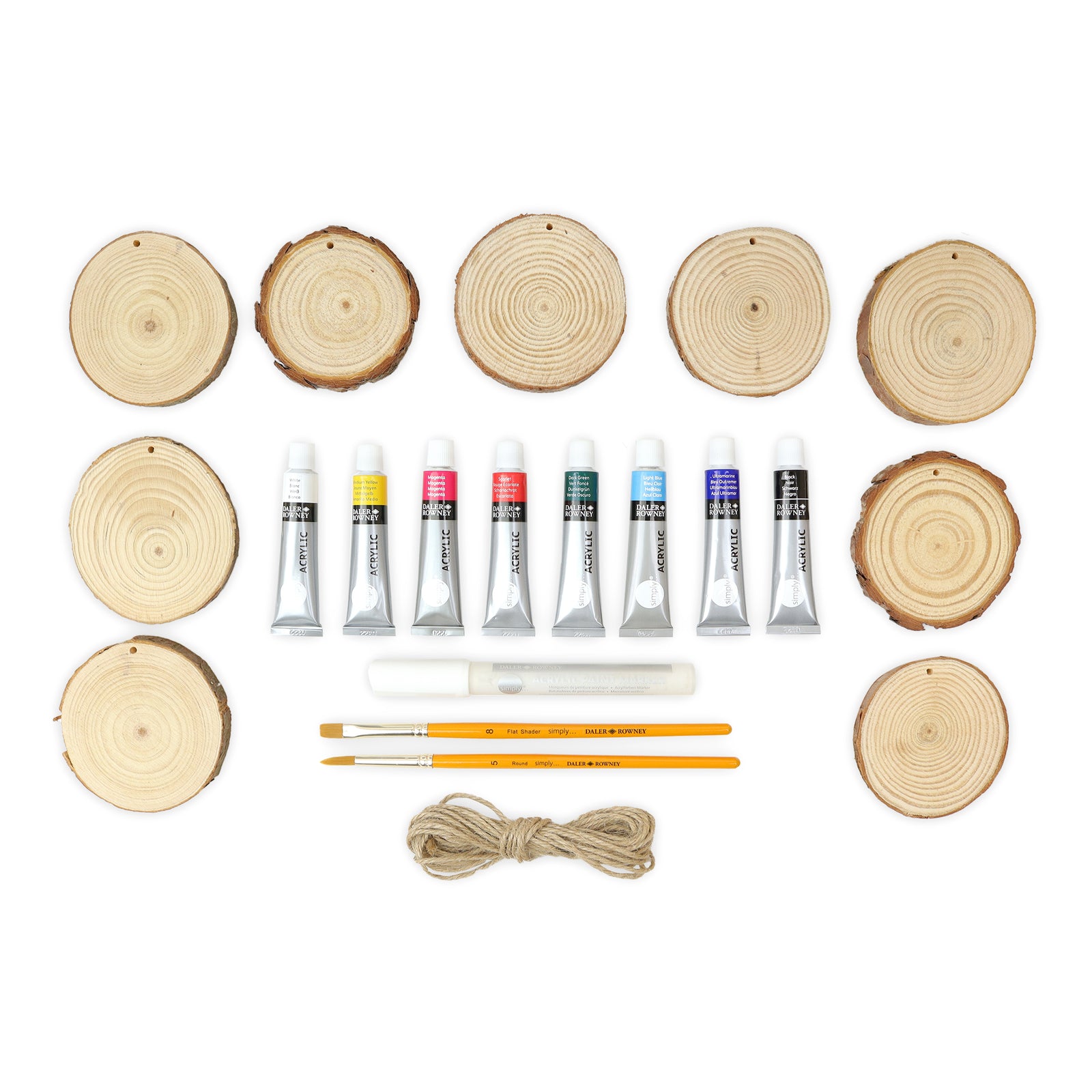 Set pentru pictură pe lemn DALER ROWNEY Simply