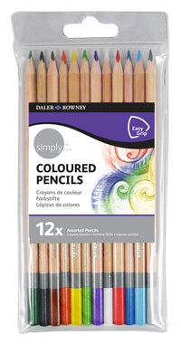 DALER ROWNEY D&R Simply set creioane colorate 12 buc