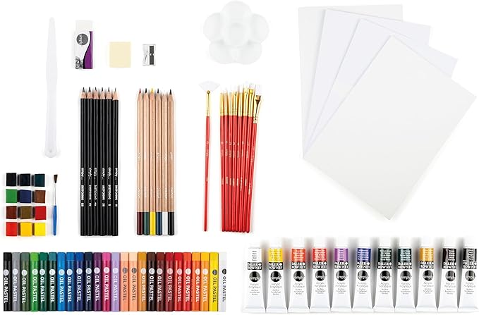 Set artistic DALER ROWNEY Simply - 25 piese